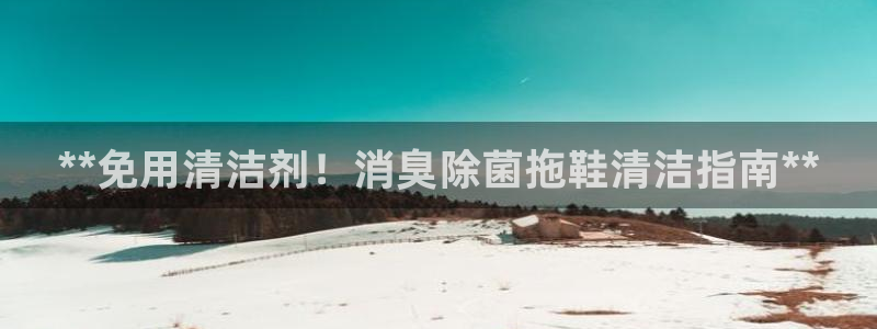 尊龙手机客户端app：**免用清洁剂！消臭除菌拖鞋清洁指